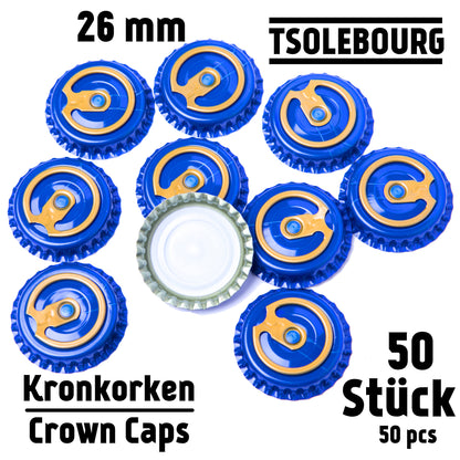 Easy Open Crown Caps 26mm | Bottle Closures & Seals – TSOLEBOURG